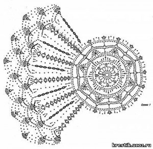 Как связать ажурную шапочку?