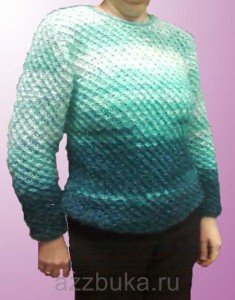 Как связать простую кофту