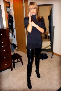 Леггинсы под кожу