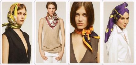 Модные женские платки 2012 Модные женские платки осень 2012