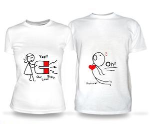 Прикольные футболки для влюбленных