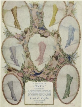 История женских чулок