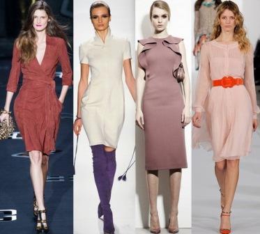 Осенние платья 2013- 2014