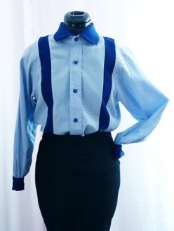 Блузка из мужской рубашки