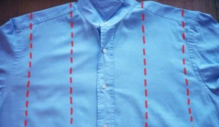 Блузка из рубашки