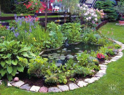 Декоративный пруд