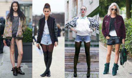 Модные куртки бомбер 2013