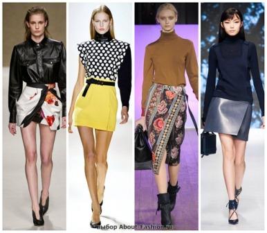 Модные юбки сезона 2013 - 2014