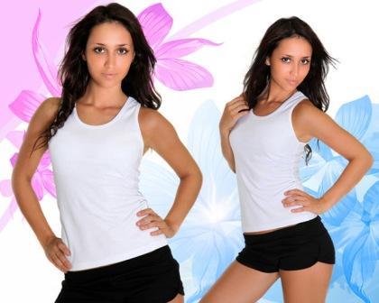 С чем носить майку алкоголичку