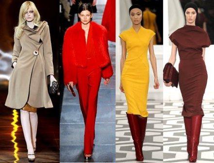 Самые модные цвета одежды 2014
