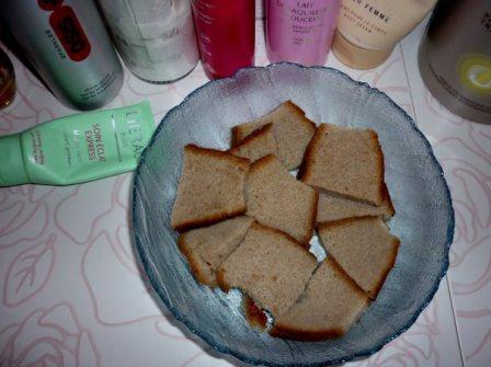 Маска из хлеба для волос