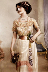 Stil odjeće s početka 20. stoljeća (1900. - 1920.). Art Nouveau i Art Nouveau.