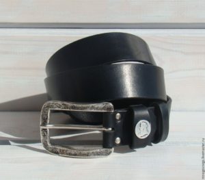 Как выбрать качественный кожаный ремень