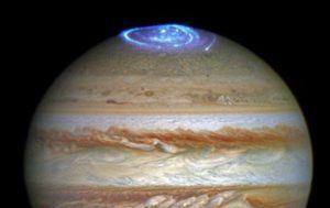 Ученые увидели на Юпитере «северное сияние»
