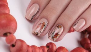 Идеи для осеннего маникюра гель лаком