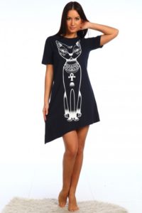 С чем носить тунику?