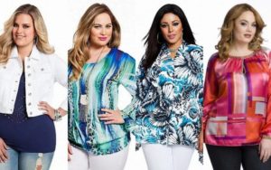 Стильная одежда для девушек размера Плюс