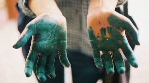 Как отмыть зеленку с кожи?