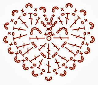 Сердечки, связанные крючком (18 фото)