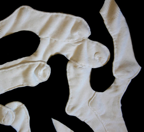 Ковры из носков и футболок (6 фото)