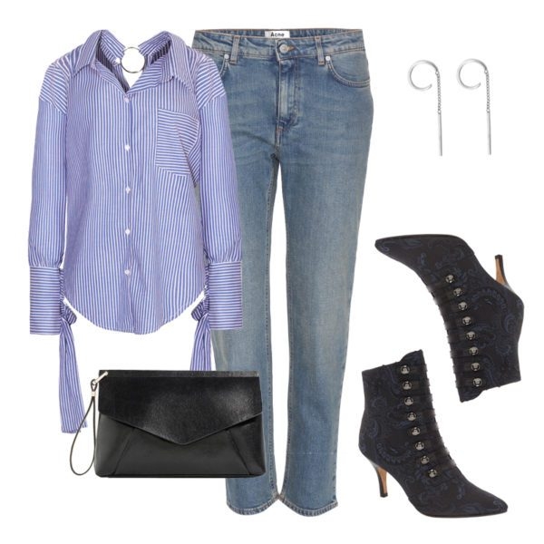 С чем модно носить джинсы: 40 новых образов