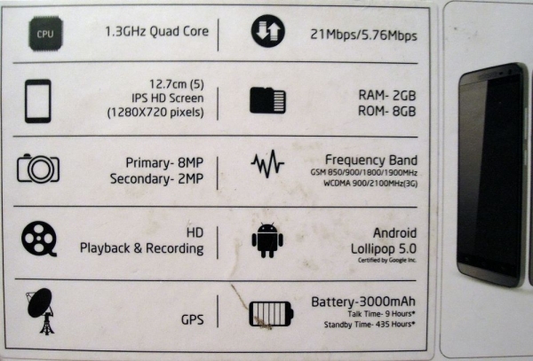 Micromax Canvas Power - мощный стильный и недорогой смартфон с IPS матрицей