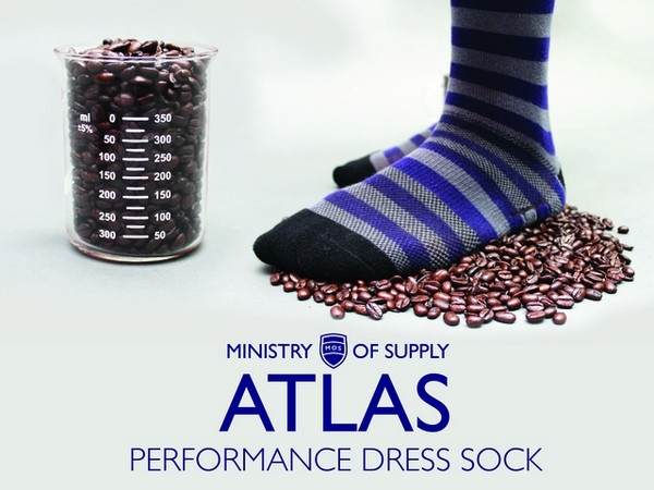 ATLAS: самые (без) ароматные носки. С кофе (6 фото)