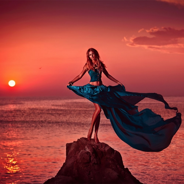 С чем носить юбку-солнце