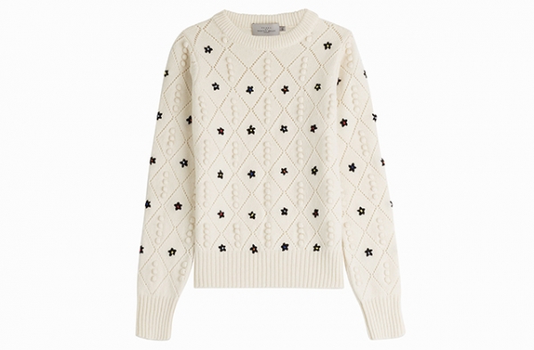 Узоры на стекле: 15 свитеров фигурной вязки (16 фото)