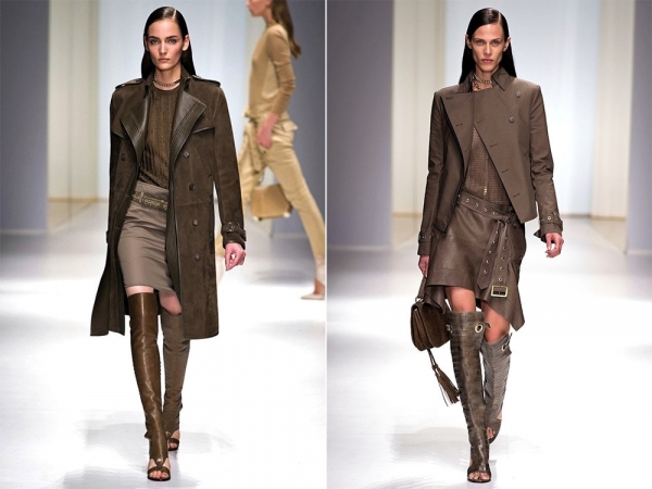 С чем носить коричневые сапоги