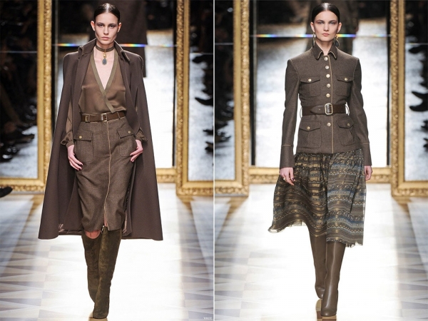 С чем носить коричневые сапоги