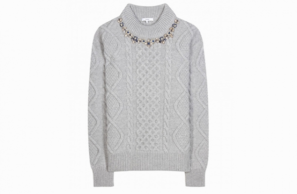 Узоры на стекле: 15 свитеров фигурной вязки (16 фото)