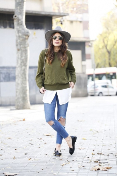 Милитари стиль: 17 новых стильных нарядов с цветом хаки