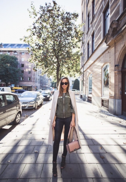 Милитари стиль: 17 новых стильных нарядов с цветом хаки