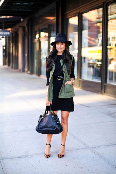 Милитари стиль: 17 новых стильных нарядов с цветом хаки