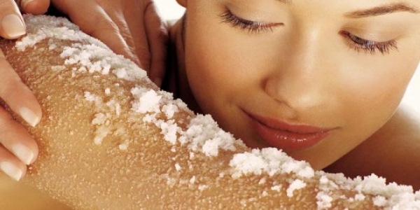 Солевой пилинг для лица, тела и кожи головы