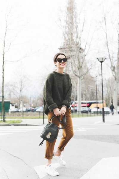 Милитари стиль: 17 новых стильных нарядов с цветом хаки