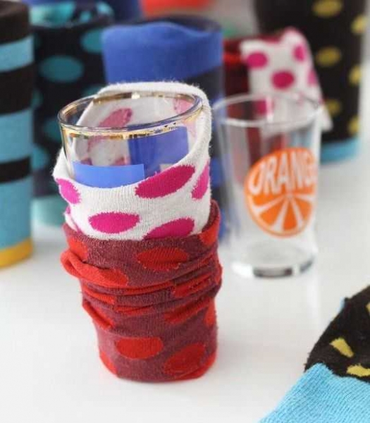 15 способов применения для носков, потерявших пару (20 фото)