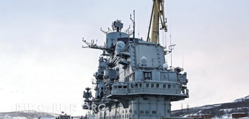 В Мурманске затонул док, где ремонтировали крейсер "Адмирал Кузнецов"