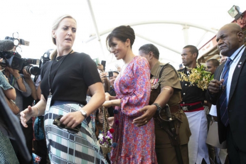 Беременная Меган Маркл покинула мероприятие из-за плохого самочувствия