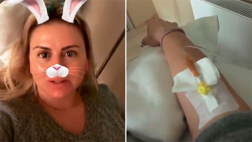 В Сети появилось фото Семенович под капельницей после госпитализации