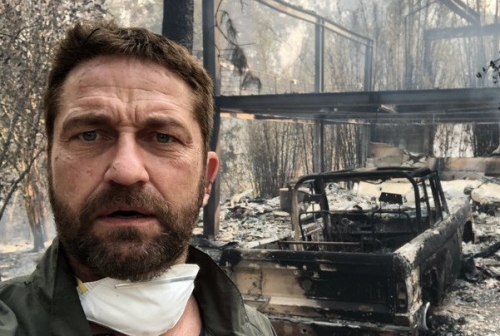 Пожары в Калифорнии уничтожили дома Джерарда Батлера и других знаменитостей