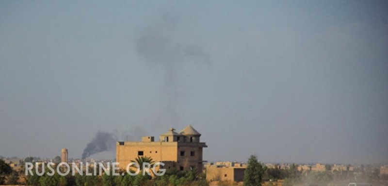 Западная коалиция нанесла удар по провинции Дейр-эз-Зор