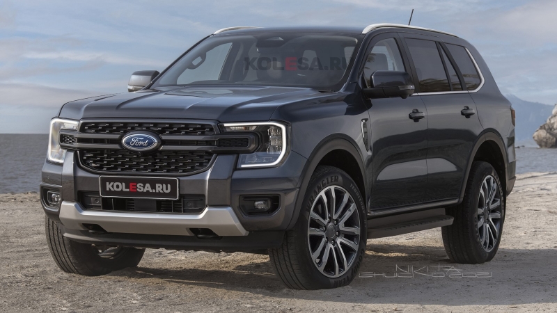 Ford Everest следующего поколения: новые изображения