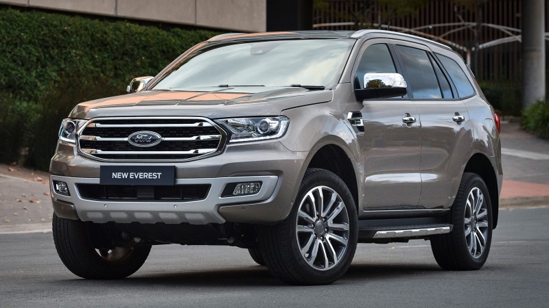 Ford Everest следующего поколения: новые изображения