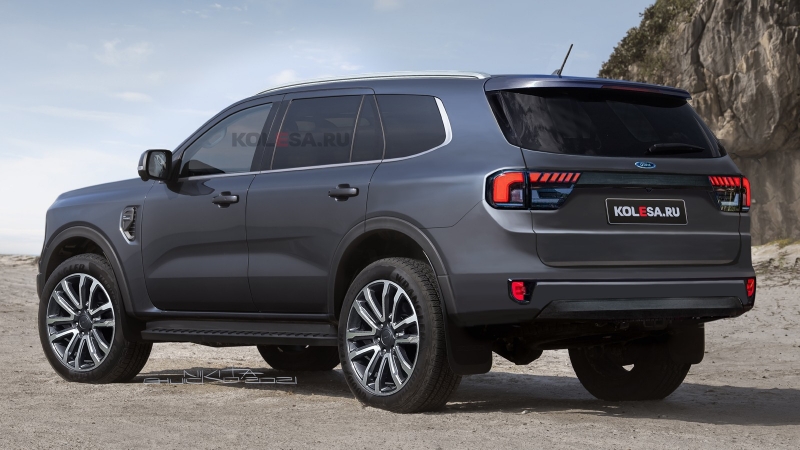Ford Everest следующего поколения: новые изображения
