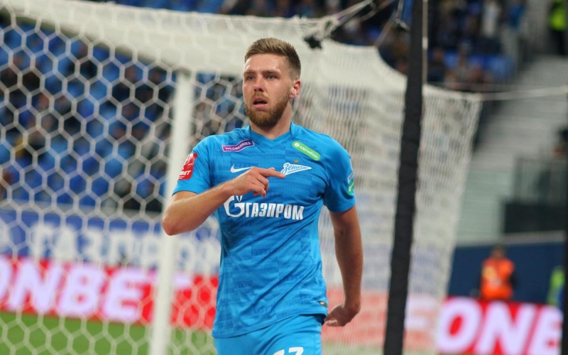 Форвард «Зенита» Сергеев забил пять мячей в товарищеском матче в Дубае