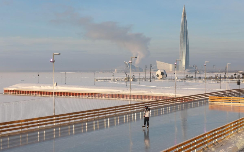 Каток у «Газпром Арены» станет самым большим в мире