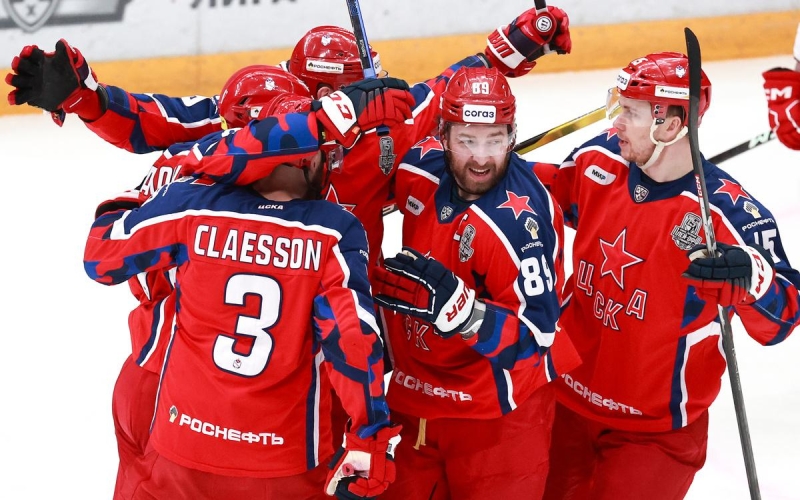ЦСКА стал последним полуфиналистом плей-офф КХЛ
