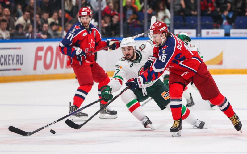 ЦСКА вышел вперед в финальной серии плей-офф КХЛ